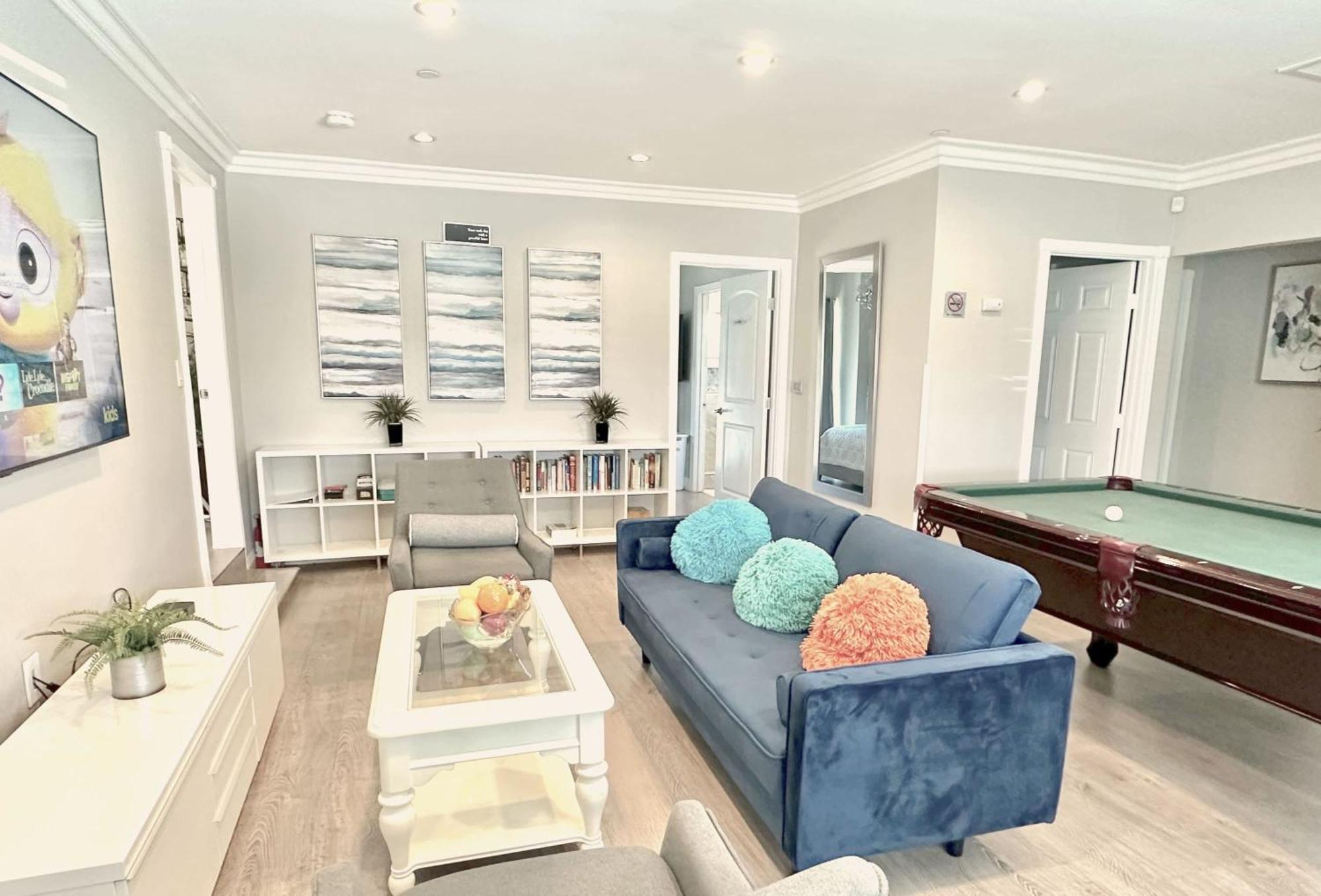 Disneyland Paradise 6 Bedroom 4 Bathroom Pool Games Villa