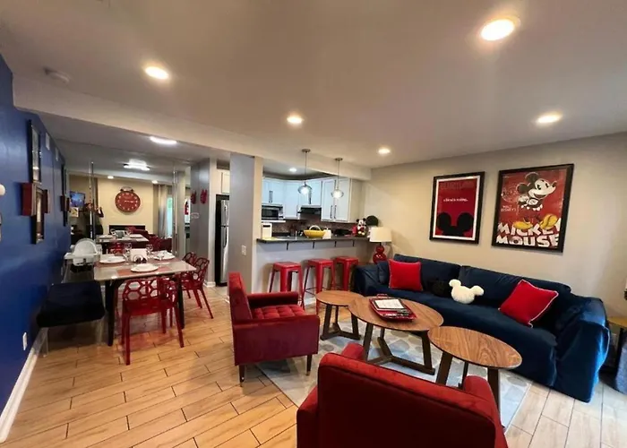 Magicwayvillas Mick\'S Clockhouse Pool & Spa - Walk To Disneyland