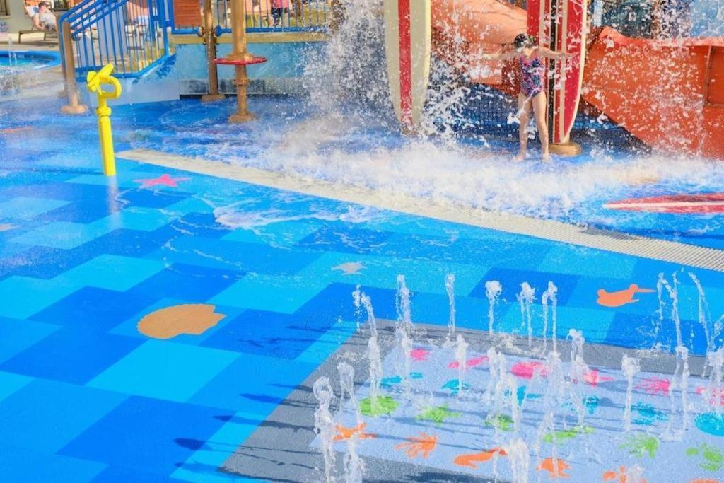 Courtyard Theme Park Entrance
